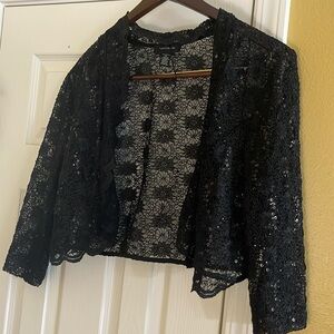 Formal Jacket Black sequins